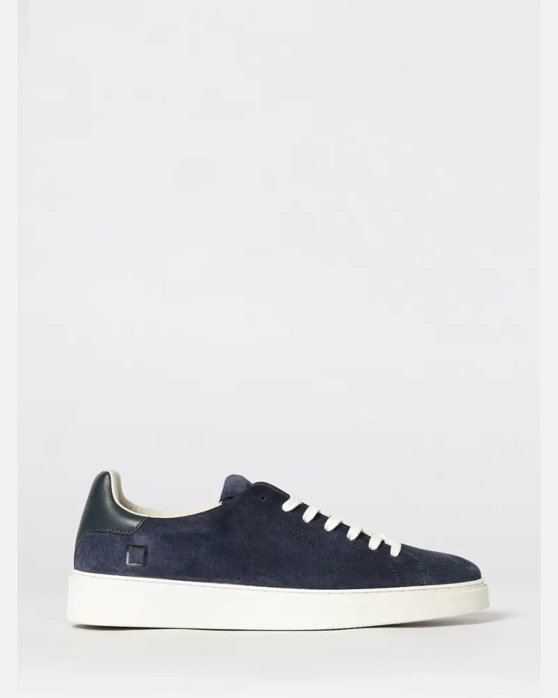 D.A.T.E. Levante Sneakers aus Wildleder Blau