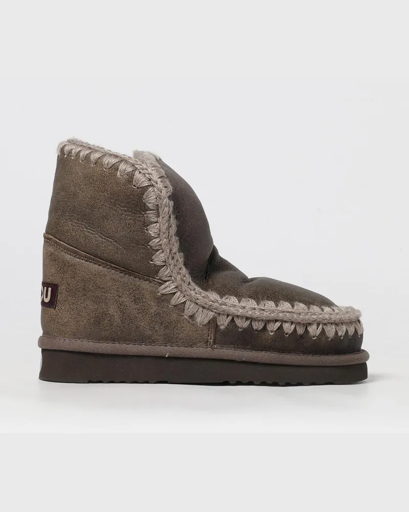 Mou Flache stiefeletten damen Grau