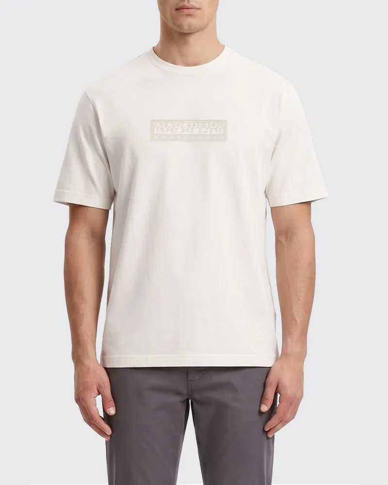Napapijri T-shirt herren Weiß