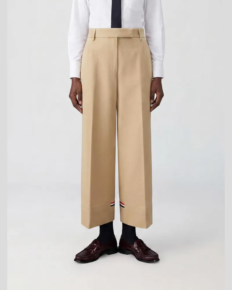 Thom Browne Hose damen Beige