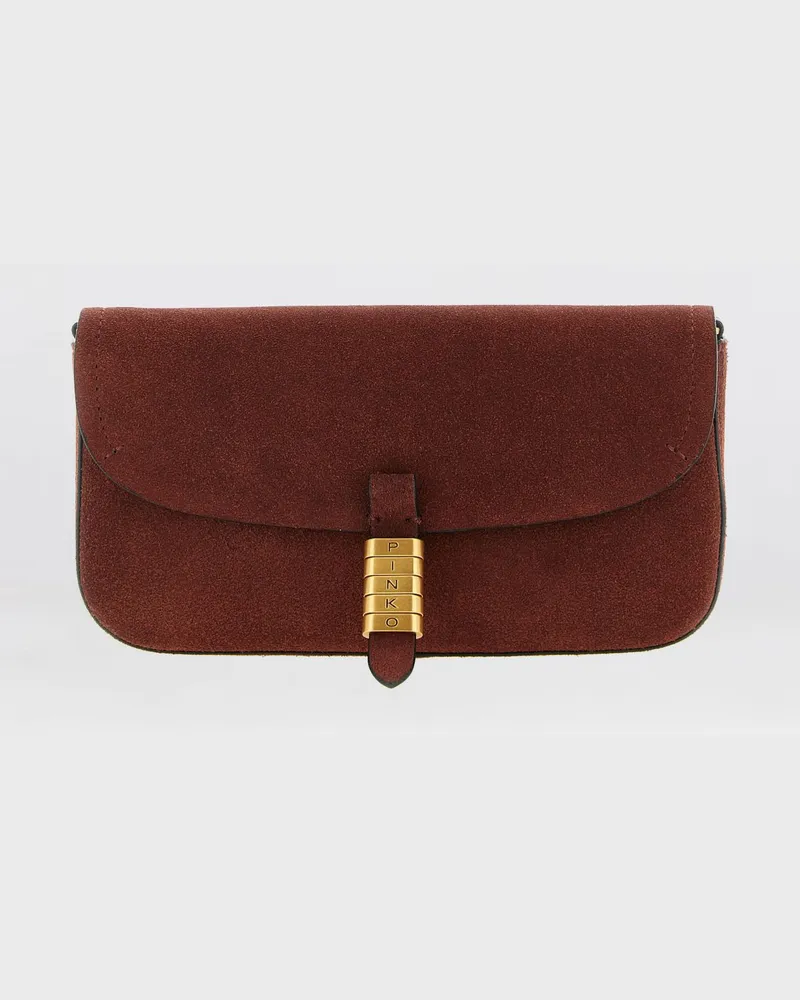 Pinko Schultertasche damen Burgunderrot