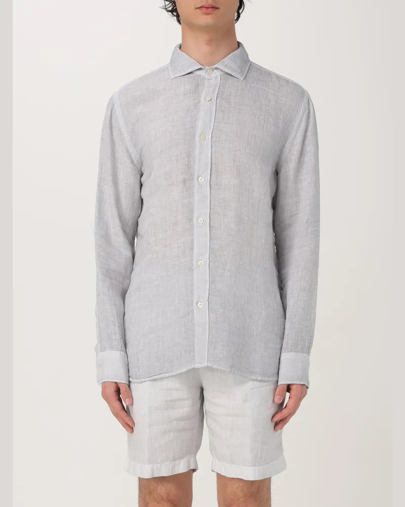 120% Lino Hemd herren Perle