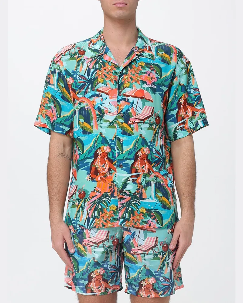 MAUNA KEA Hemd herren Weinrot