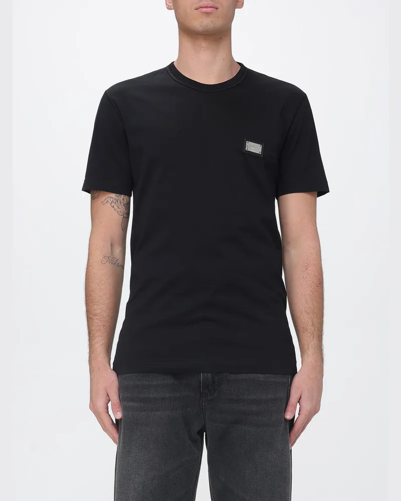 Dolce & Gabbana T-shirt herren Dolce & Gabbana Schwarz