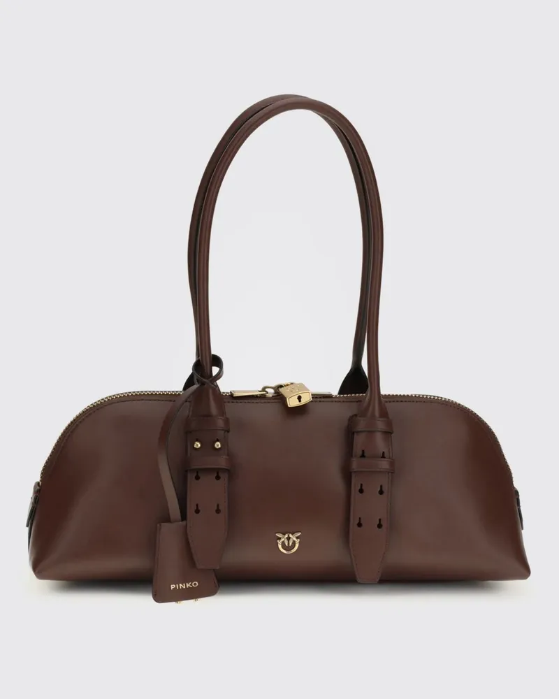 Pinko Schultertasche damen Burgunderrot