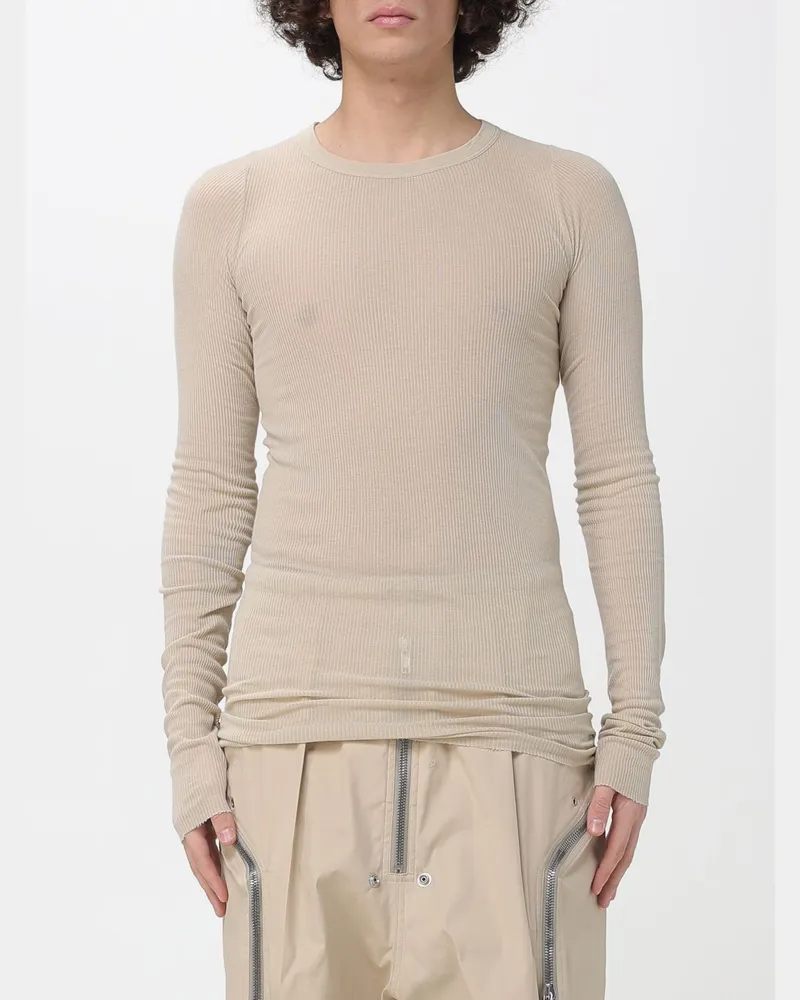 Rick Owens T-shirt herren Sand