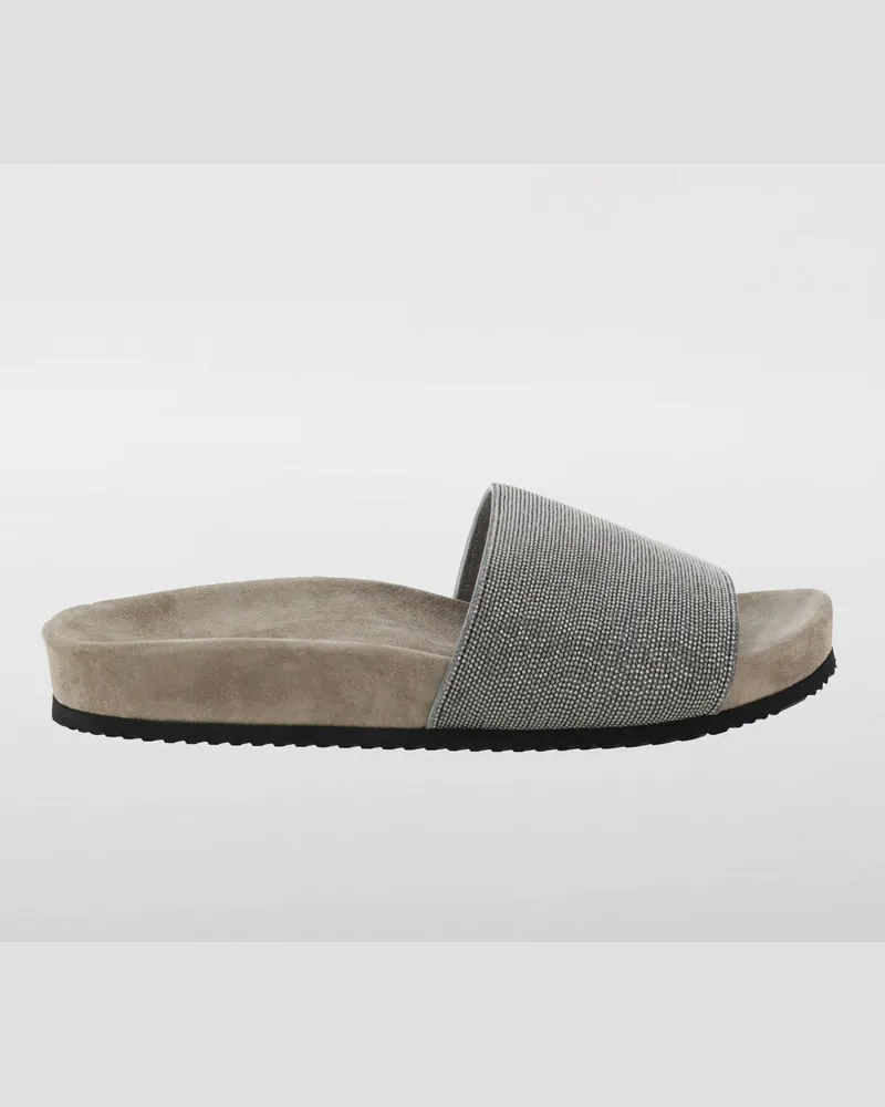 Brunello Cucinelli Schuhe damen Silber