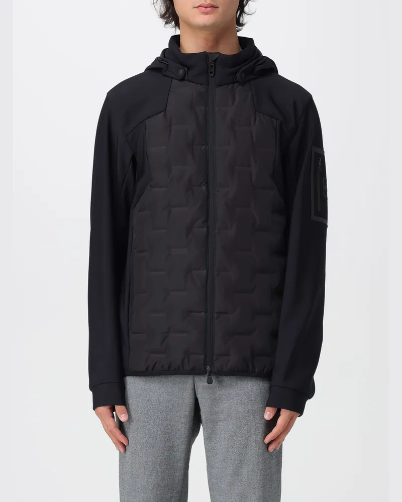 HUGO BOSS Mantel herren Schwarz