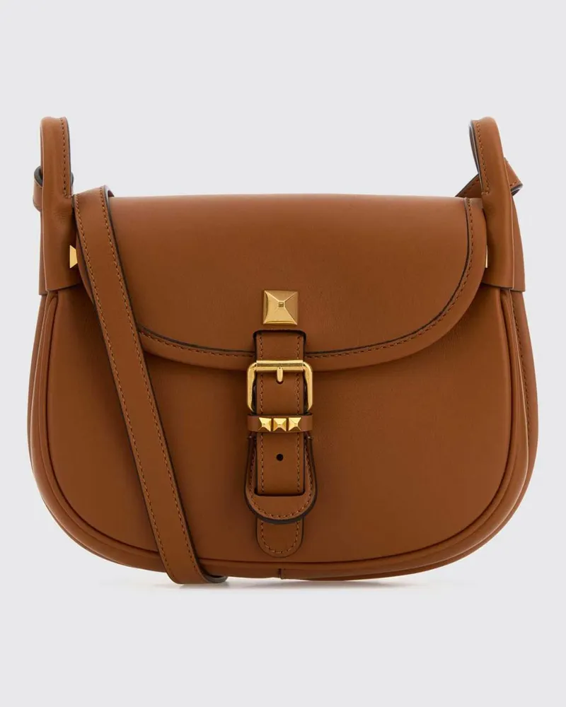 Valentino Garavani Umhängetasche damen Wallnuss