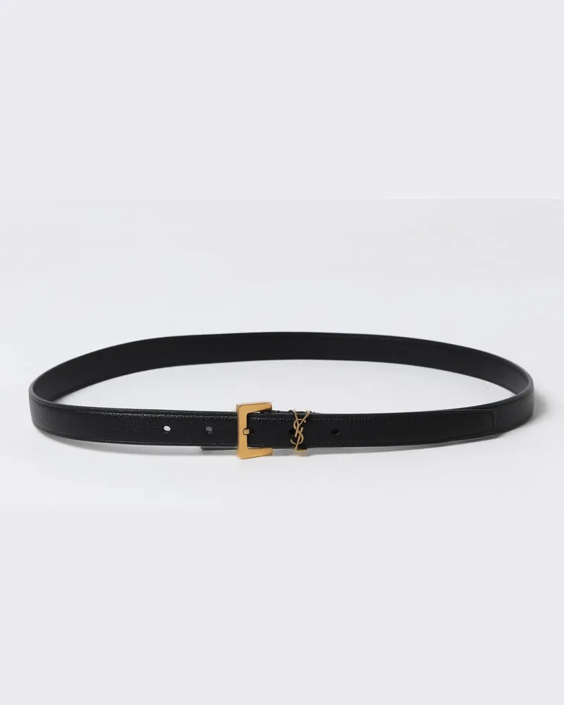 Saint Laurent Grtel herren Schwarz