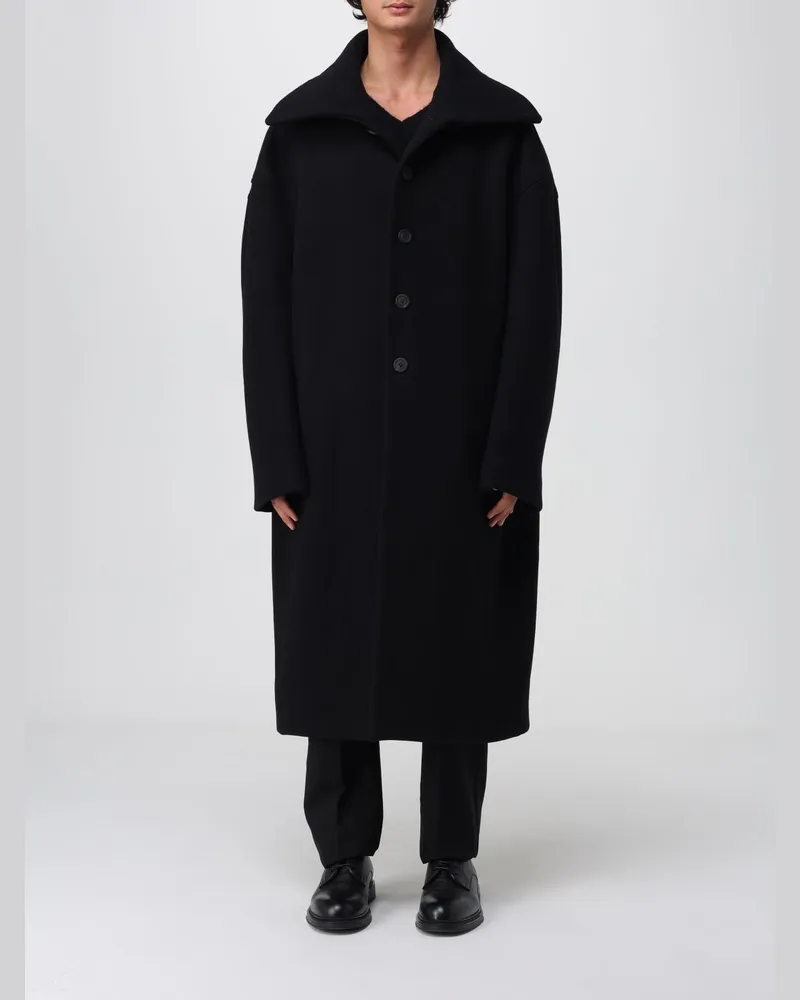 Rick Owens Mantel herren Schwarz