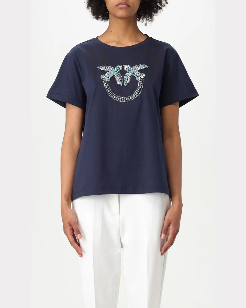 Pinko T-shirt damen Blau
