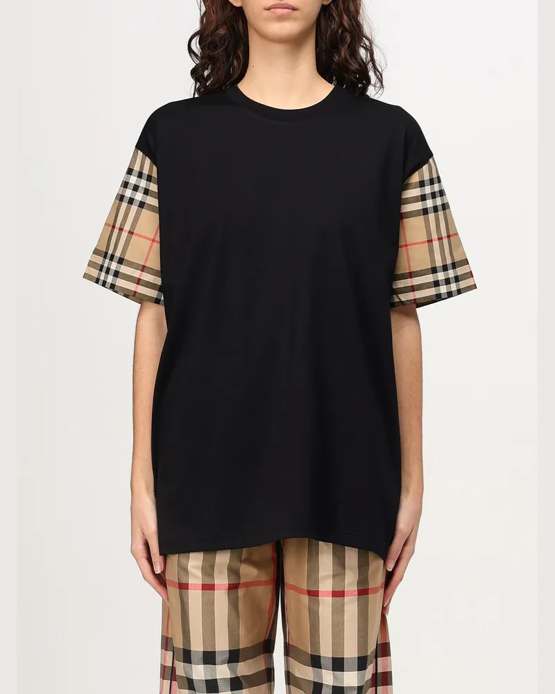 Burberry T-shirt damen Schwarz