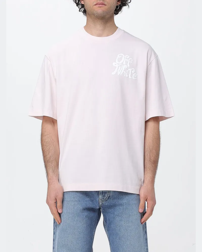 OFF-WHITE T-shirt herren Pink