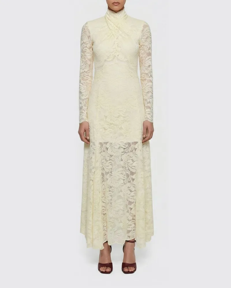 Paco Rabanne Kleid damen Ivory