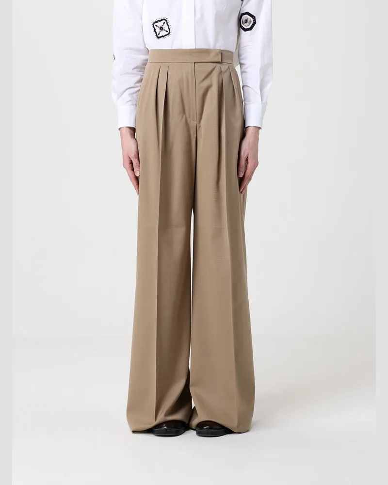 Max Mara Hose damen Haselnuss
