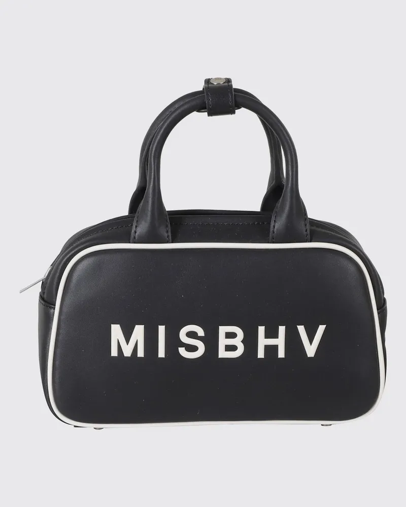 MISBHV London Ledertasche Schwarz
