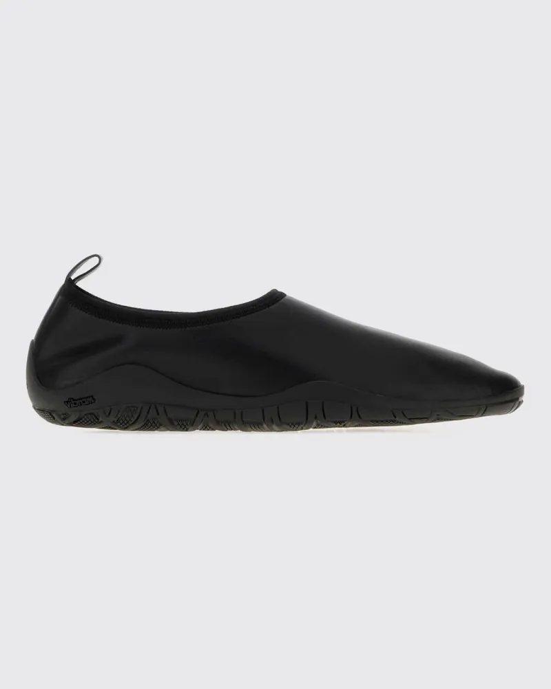 Jil Sander Elbe Loafer aus Nappaleder mit runder Kappe und Vibram-Sohle Schwarz