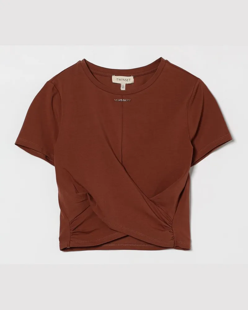 Twin-Set T-shirt kinder Braun