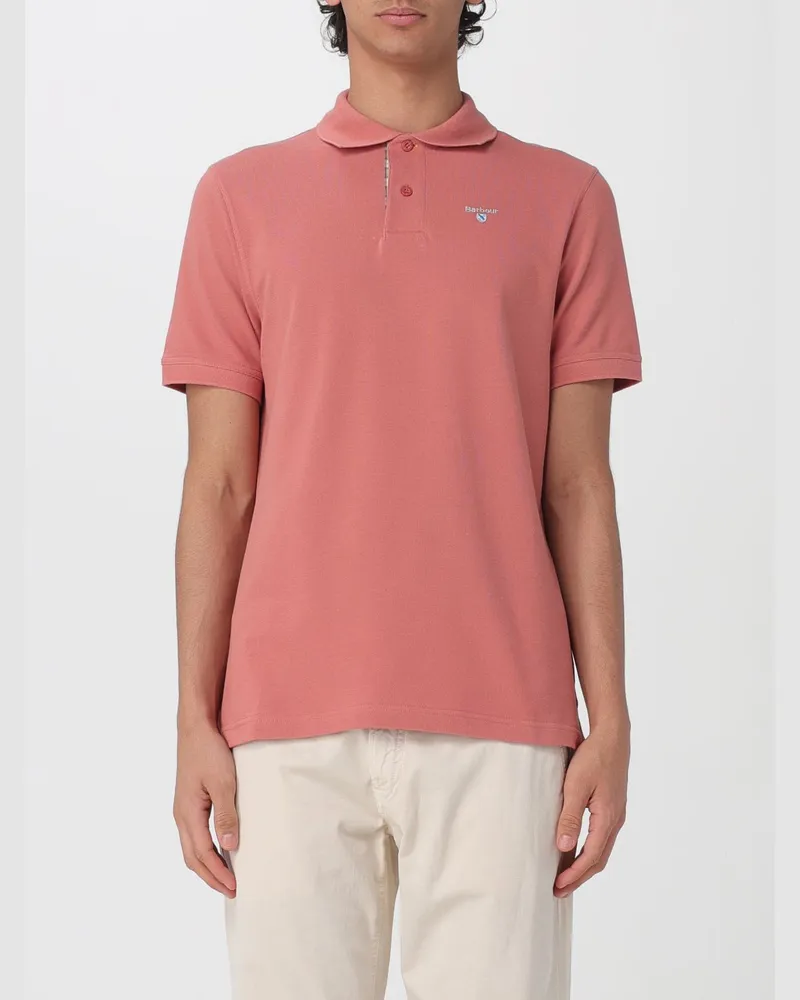 Barbour Polo herren Pink