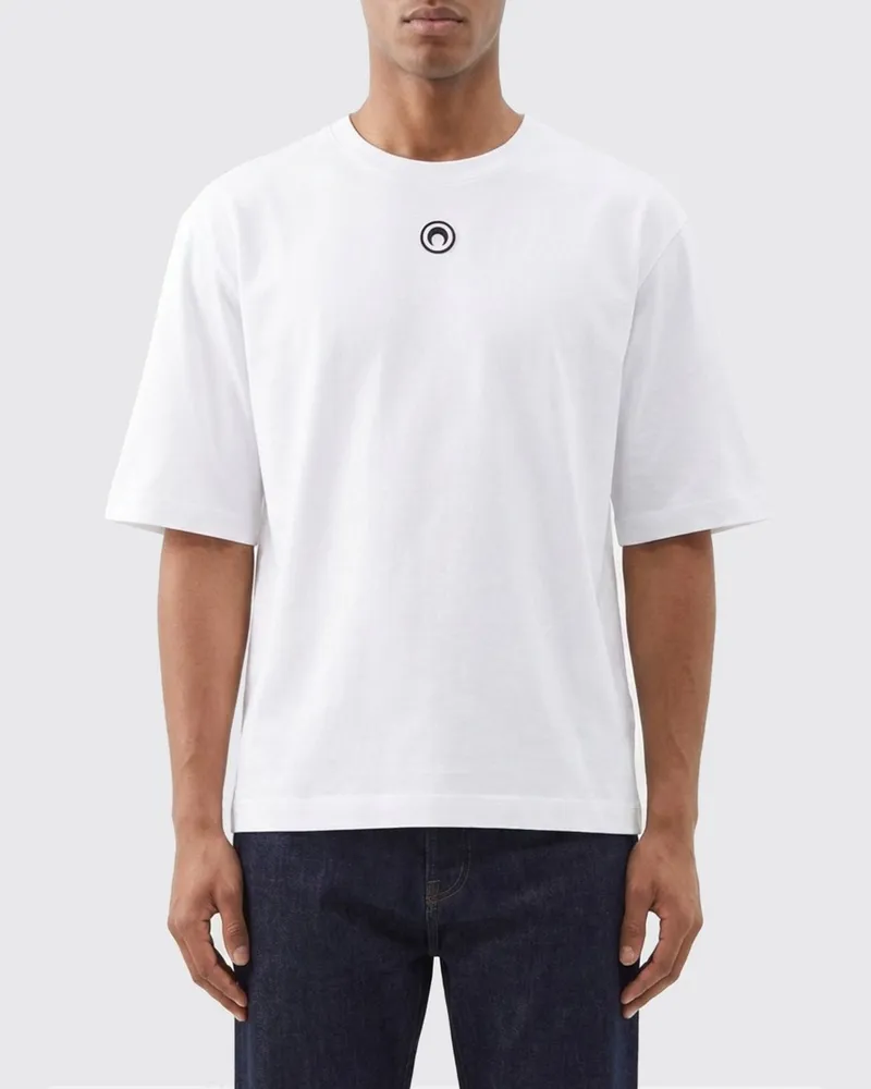 Marine Serre T-shirt herren Weiß