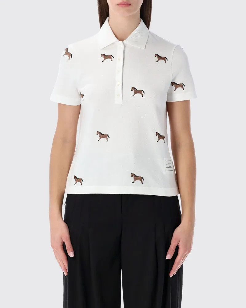 Thom Browne T-shirt damen Weiß