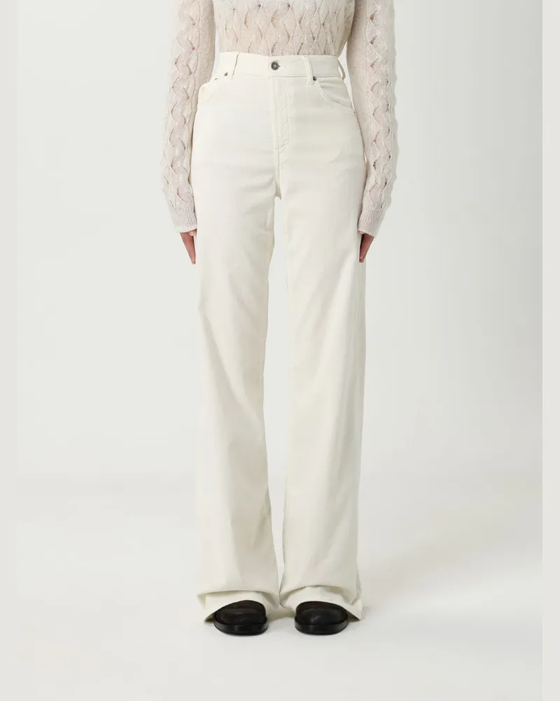 Dondup Hose damen Weiß