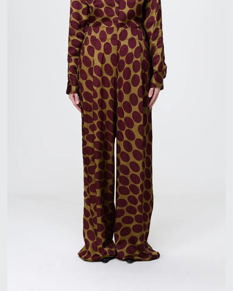 Dries van Noten Hose damen Camel