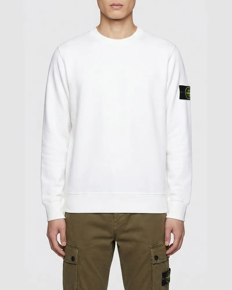 Stone Island Sweatshirt herren Weiß
