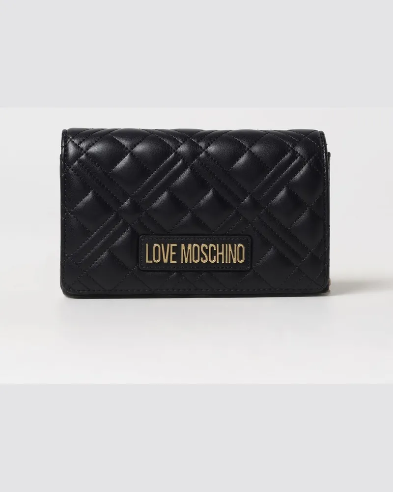 Moschino Handtasche damen Schwarz