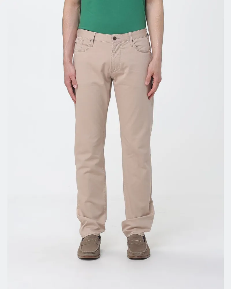 Emporio Armani Hose herren Beige