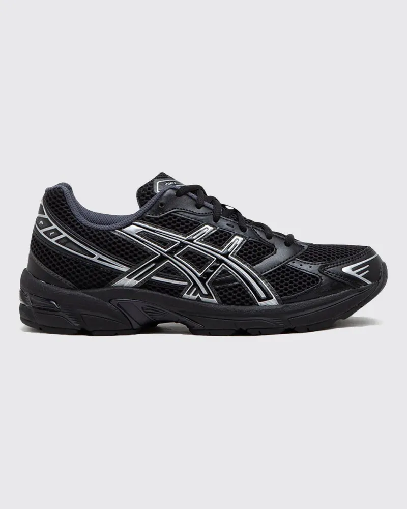 Asics Gel-1130 Sneaker aus Kunstleder und Mesh mit GEL-Technologie Schwarz