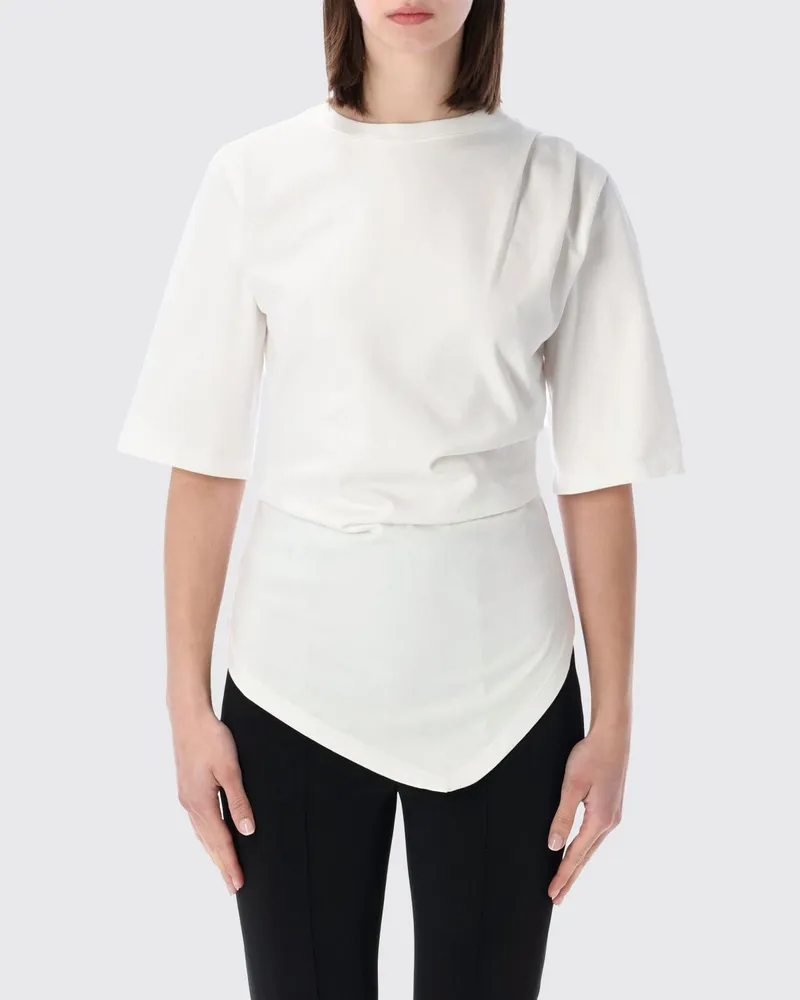 Róhe T-shirt damen Weiß