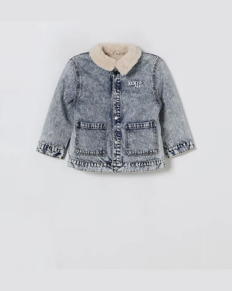 Kenzo Mantel kinder Hellblau