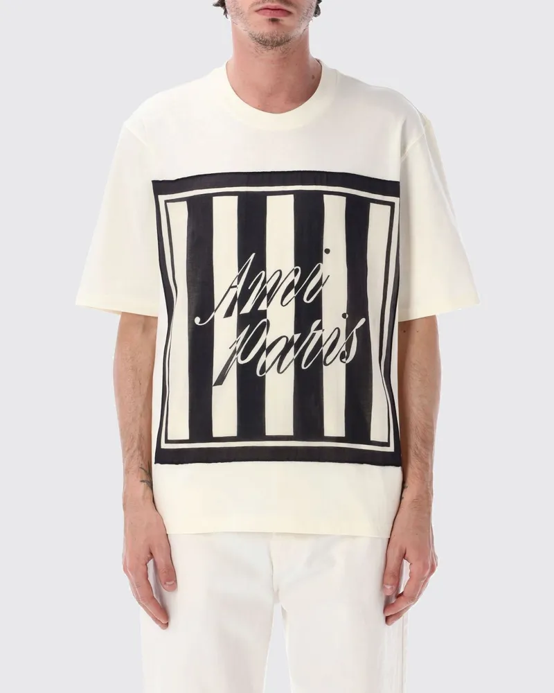 AMI Paris T-shirt herren Weiß