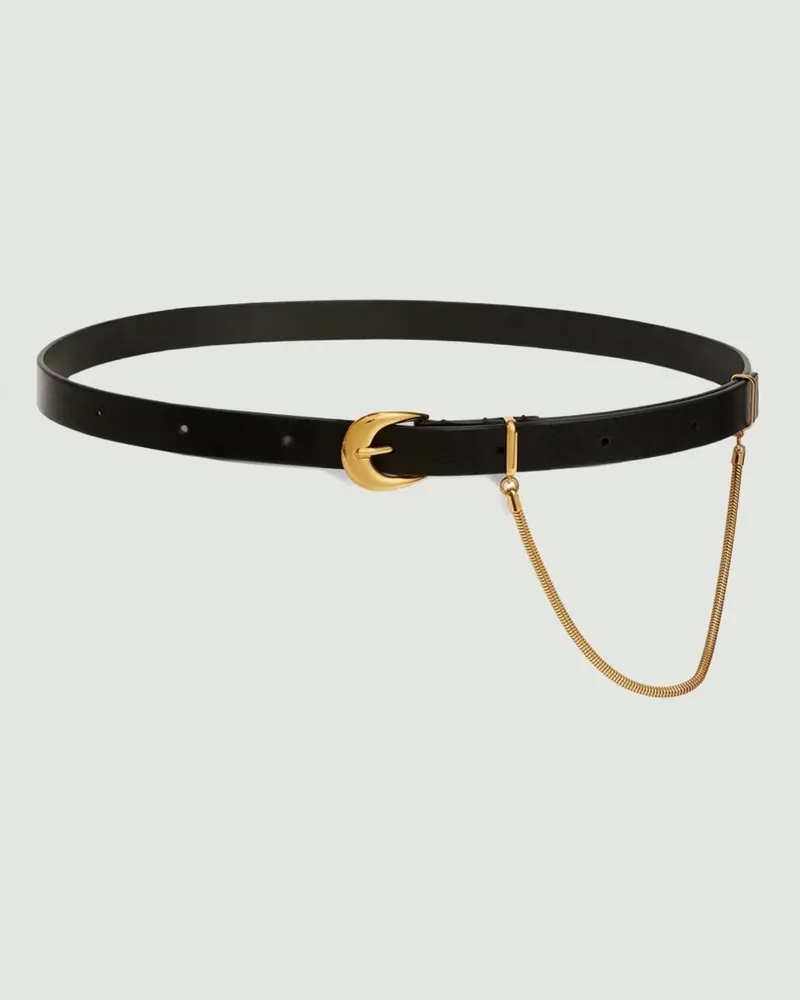 Jil Sander Grtel damen Schwarz