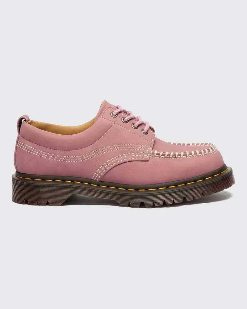 Dr.Martens Lowell Derby-Schuhe aus Nubuk Pink