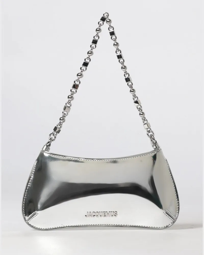 Jacquemus Schultertasche damen Silber