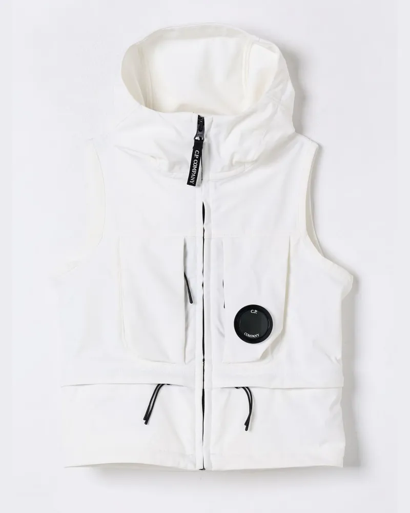 C.P. Company Gilet kinder Weiß