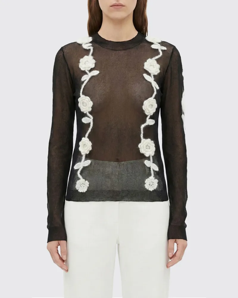 Ganni Top damen Schwarz