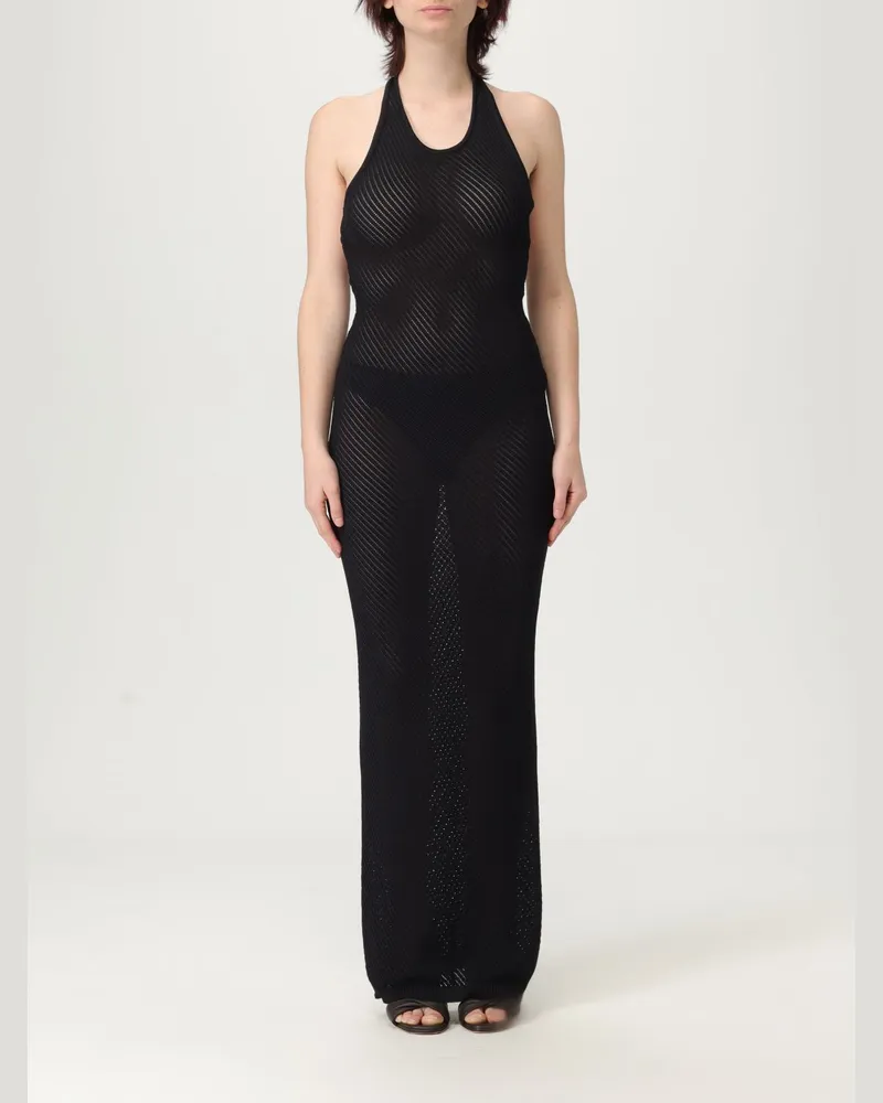 Laneus Kleider damen Schwarz