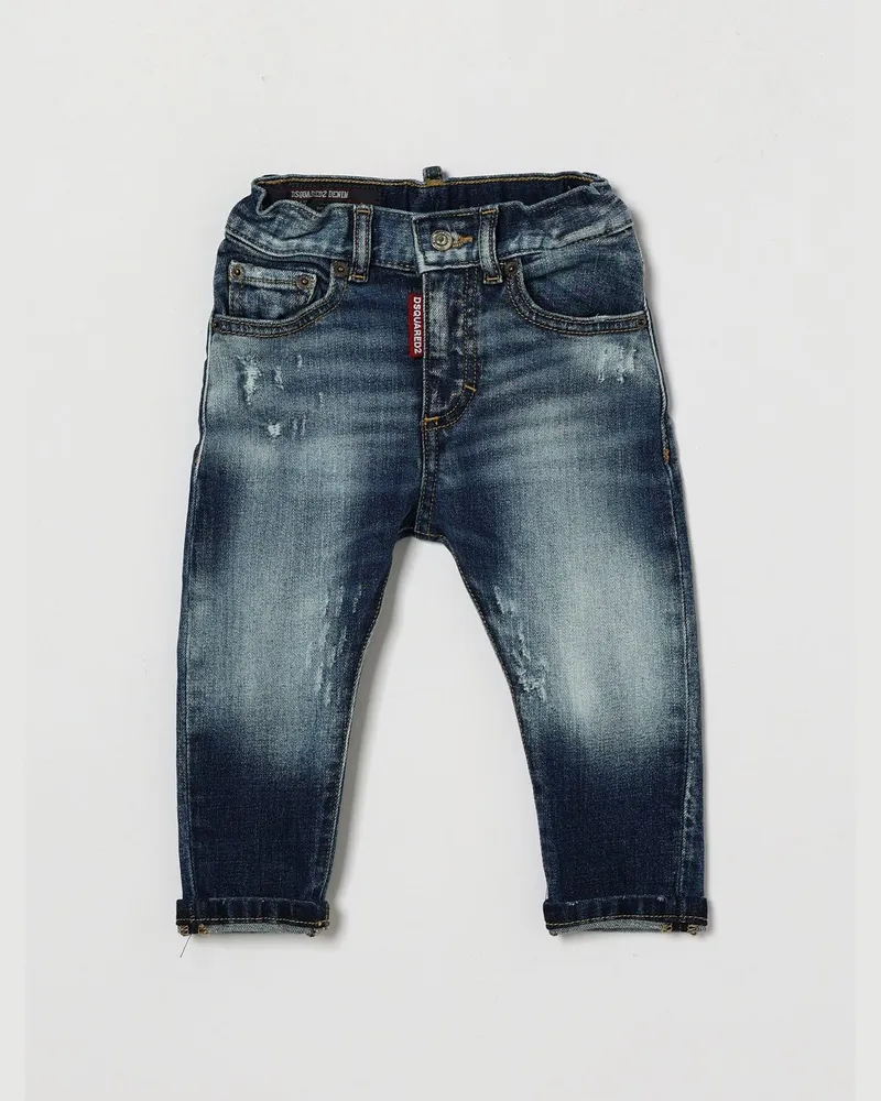 Dsquared2 Slim-Fit-Jeans für Jungen aus Denim im Used-Look Denim