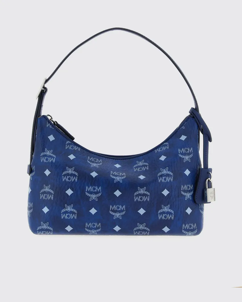 MCM Schultertasche damen Blau