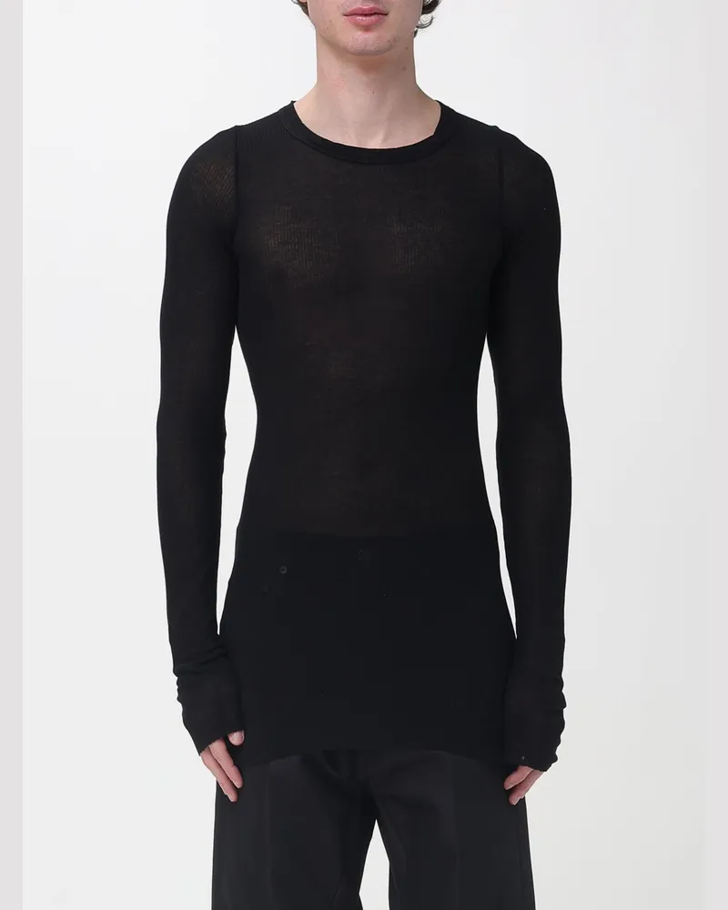 Rick Owens T-shirt herren Schwarz