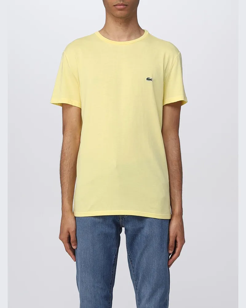 Lacoste T-shirt herren Gelb