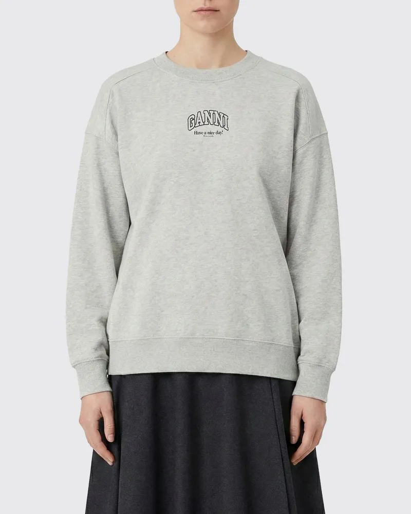 Ganni Sweatshirt damen Grau