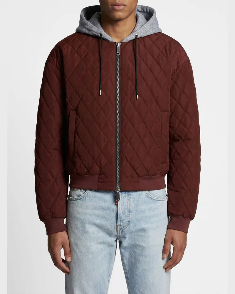 Dsquared2 Jacke herren Burgunderrot