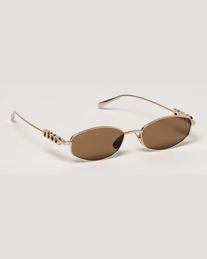 Gucci Sonnenbrillen damen Gold