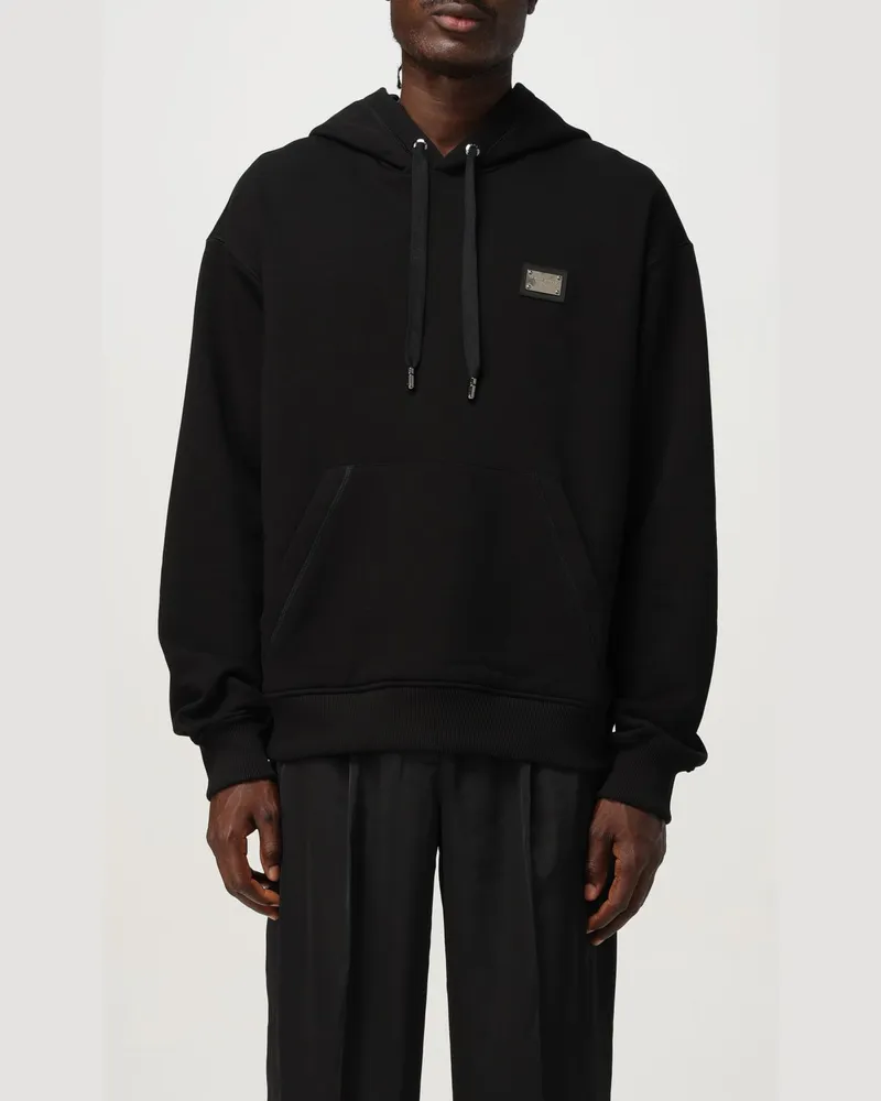 Dolce & Gabbana Sweatshirt herren Dolce & Gabbana Schwarz