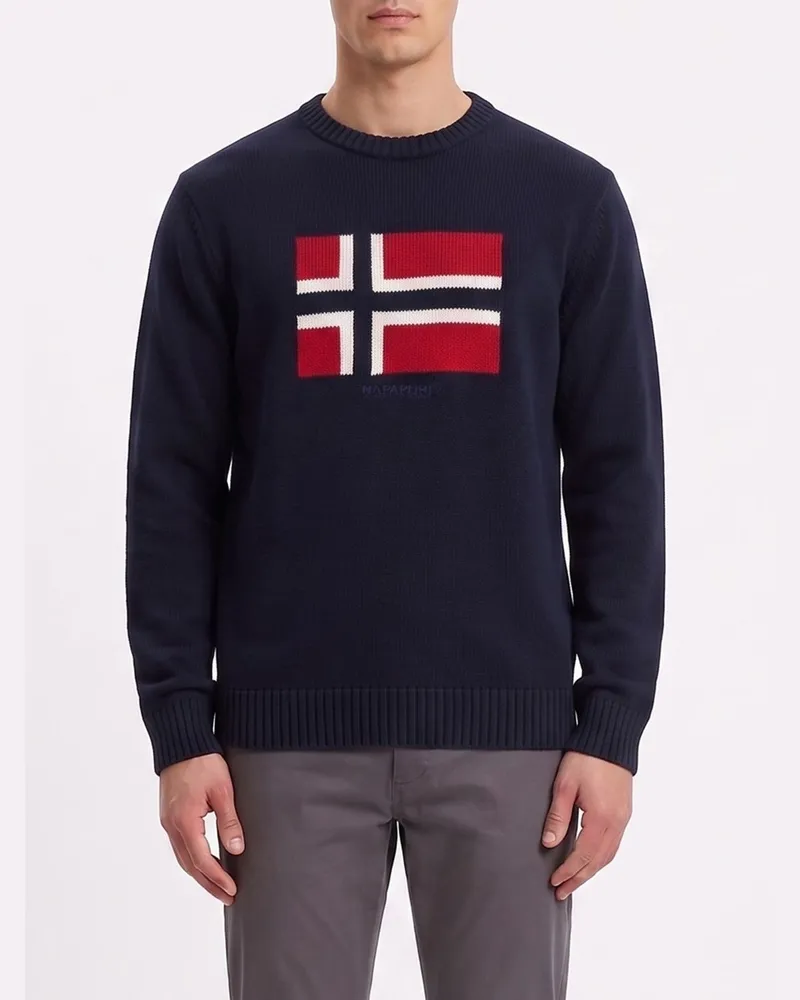 Napapijri Pullover herren Blau